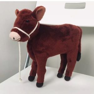 American Girl Doll Caroline’s Calf Plush Cow 11”